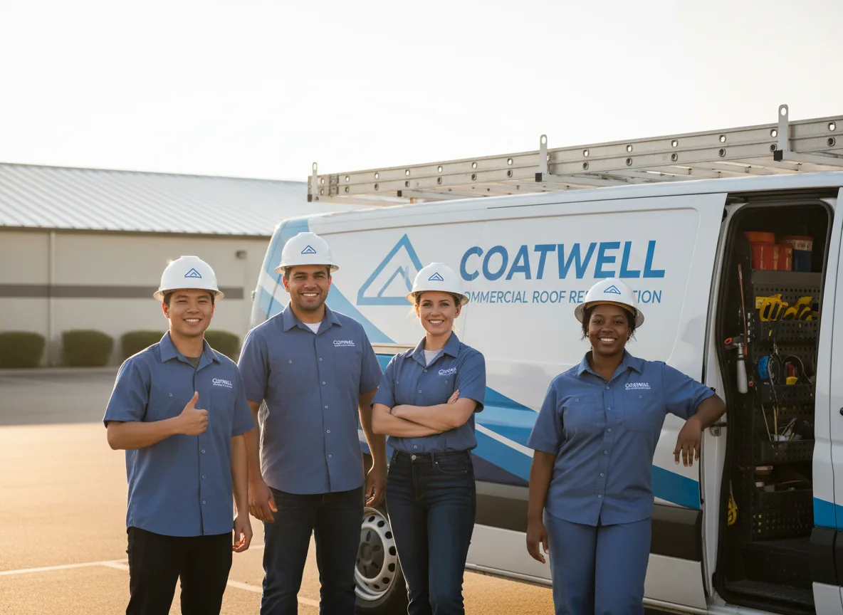 Commercial roof coating company in Hillsboro, GA